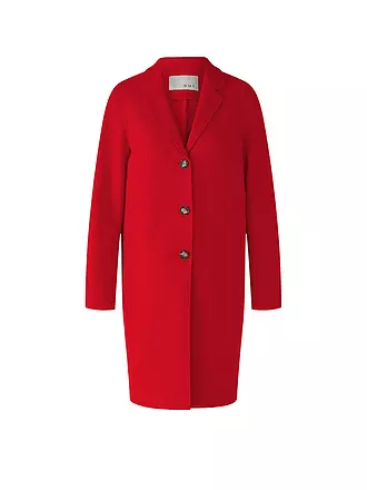 OUÍ | Manteau en laine | rot